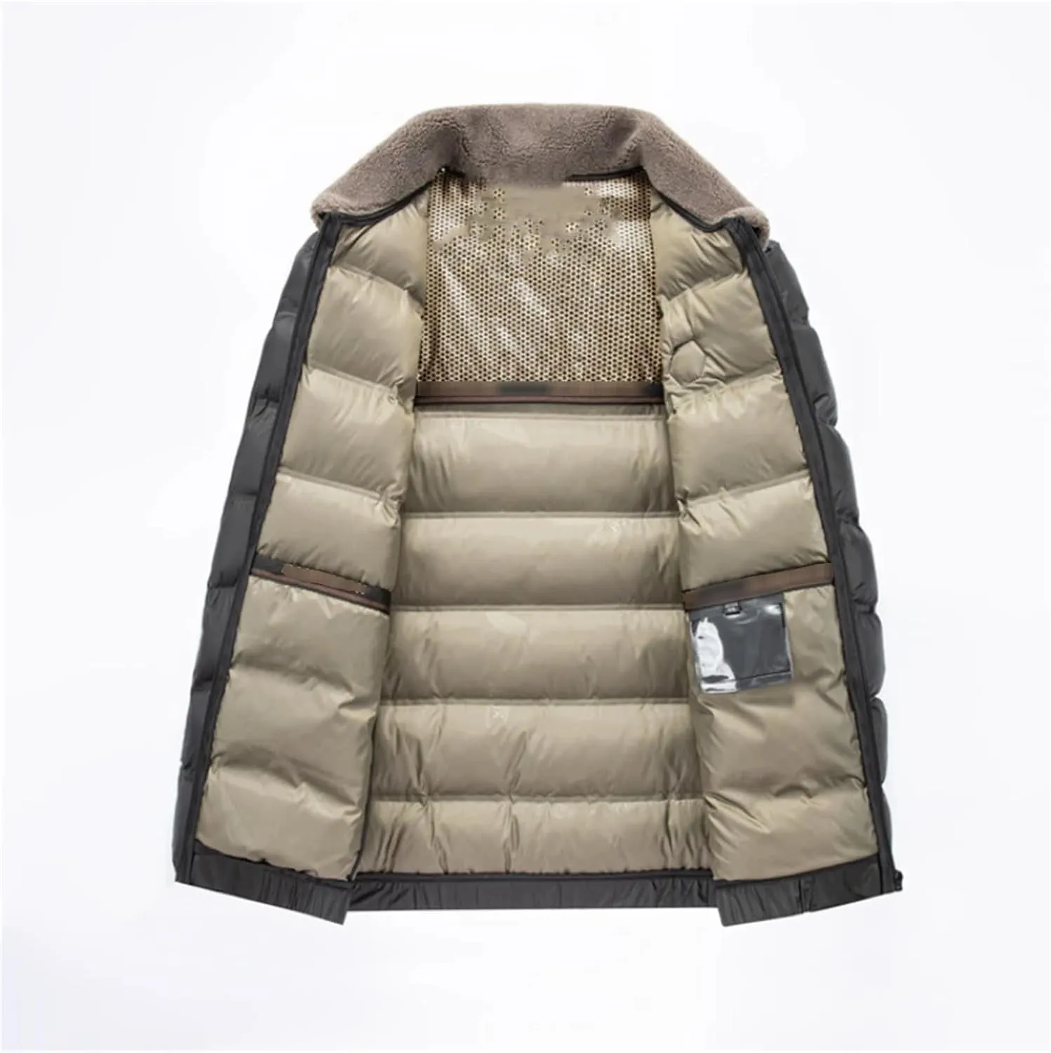 Men Thickened Cotton Padded Jacket Winter Warmth Versatile Jacket, Men Windproof Cotton Coat.