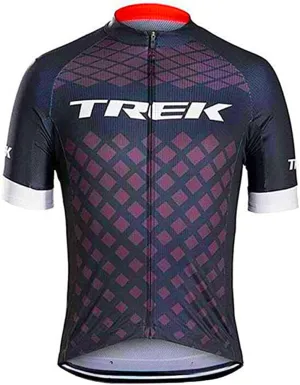 Men's Short Sleeve Cycling Jersey Bike Jerseys Cycle Biking Shirt with Quick Dry Breathable Fabric