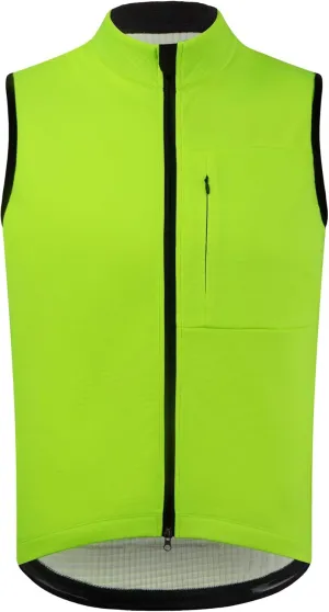 Men's Thermal Fleece Cycling Vest Windproof Waterproof Outerwear Cycling Jersey Bike Gilet Sleeveless Bicycle Jacket
