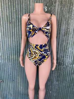 Mercury tie front monokini