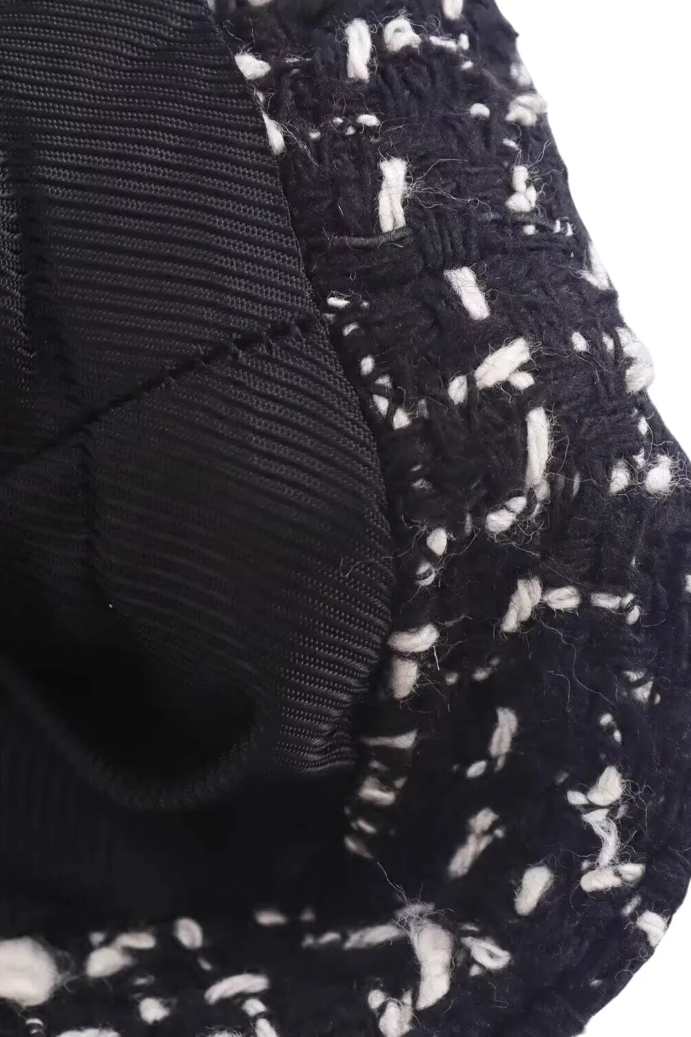 'Mila' Minimalist Textured Double-Breasted Blazer