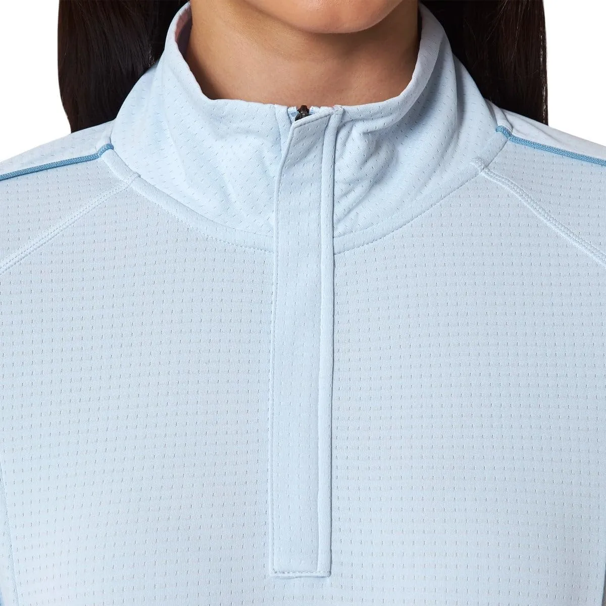 Mondetta Womens Hiking Athletic Workout Tops - Lightweight Quarter-Zip Pullover