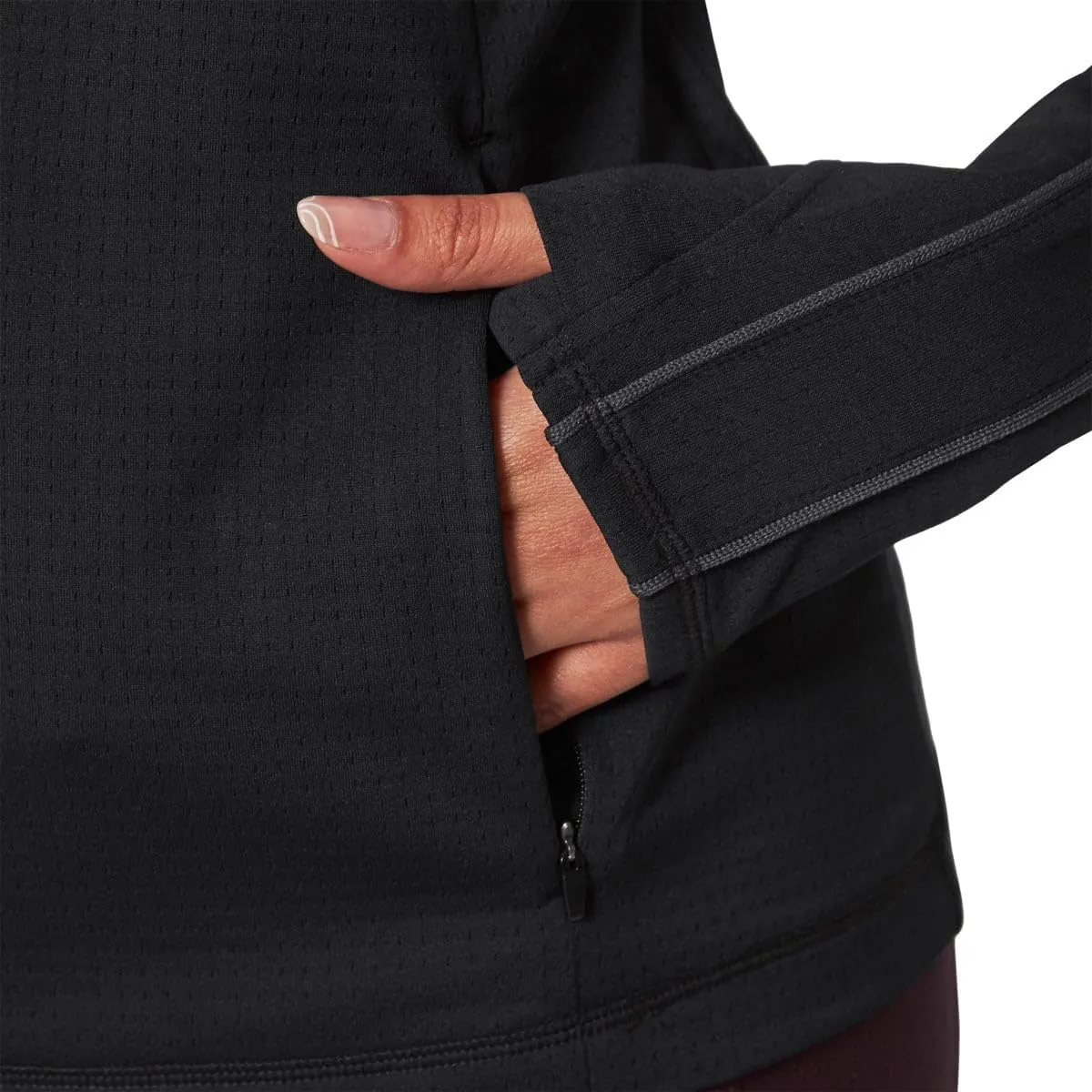 Mondetta Womens Hiking Athletic Workout Tops - Lightweight Quarter-Zip Pullover