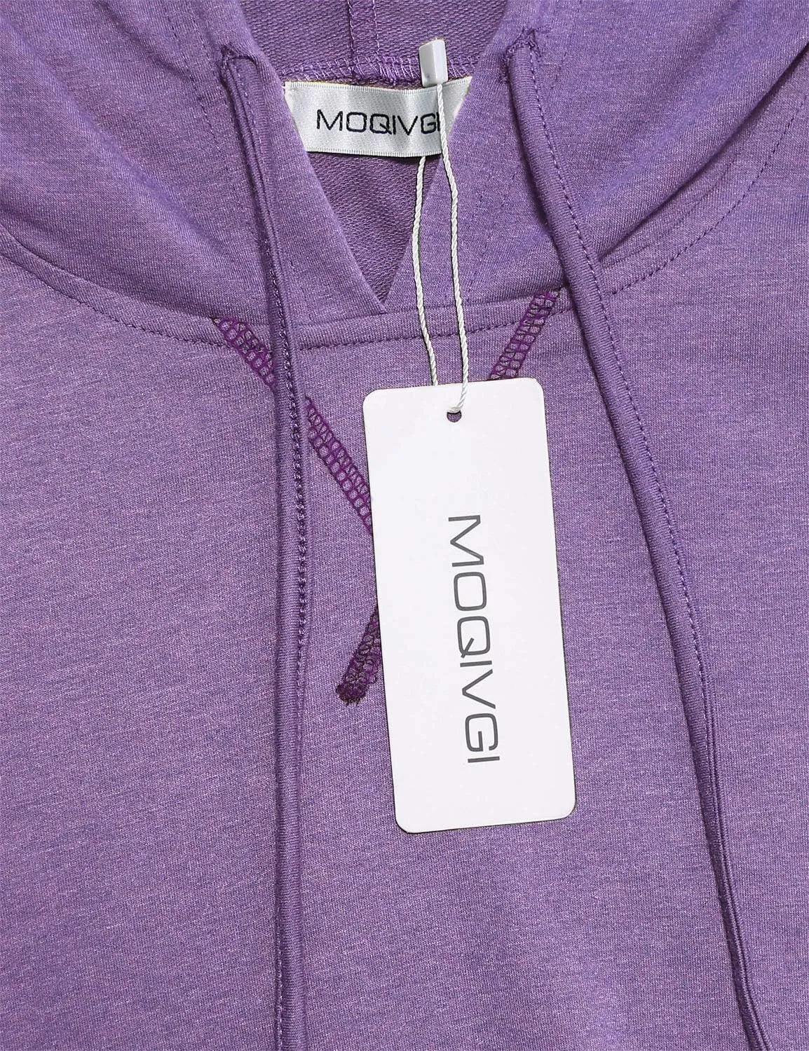 MOQIVGI Womens Long Sleeve Lightweight Activewear Casual Running Yoga Workout Hooded Tops