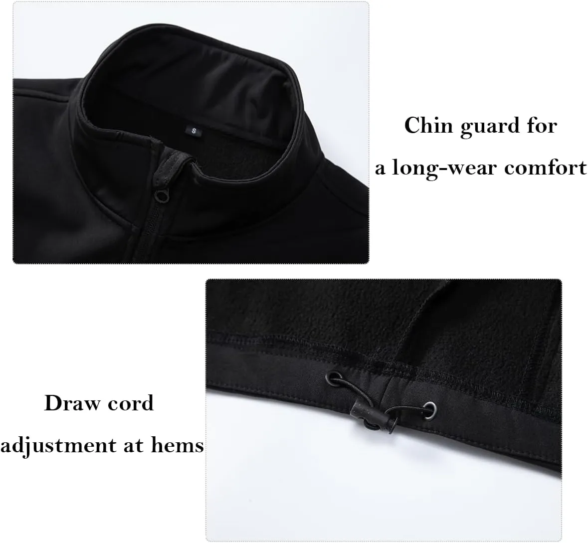 Msmsse Men's Outerwear Lightweight Vest Standing Collar Puffer Sleeveless Jacket for Hiking Running Golf