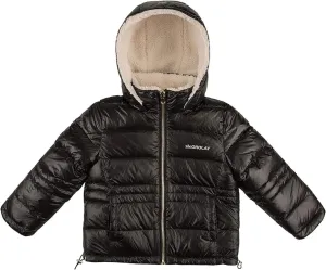 Orolay Boy's Reversible Fleece Down Jacket Warm Winter Coat Hooded Puffer Jacket