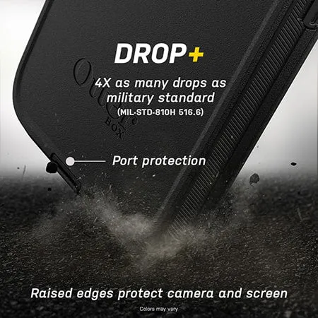 OtterBox Defender Series Case For iPhone 12 / 12 Pro 6.1" Black