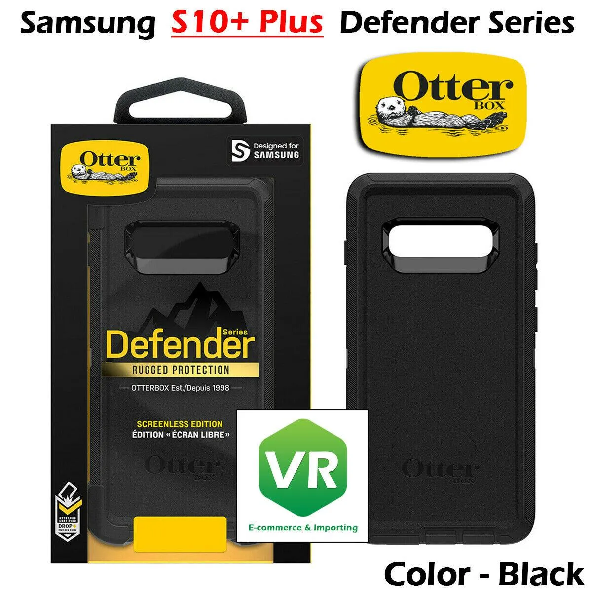 OtterBox Samsung Galaxy S10  Defender Series Screenless Edition Case