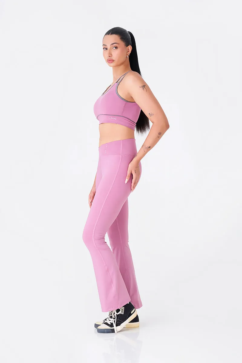Peach Sports Bra & Legging Combo