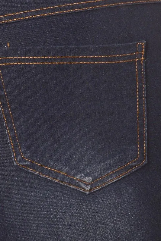 Plus Size Pull-On Denim Jeggings
