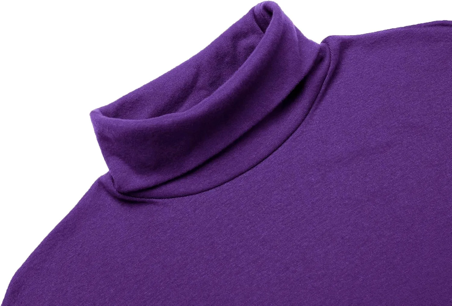 Poriff Men's Casual Slim Fit Basic Tops Knitted Lightweight Turtleneck Pullover Sweater