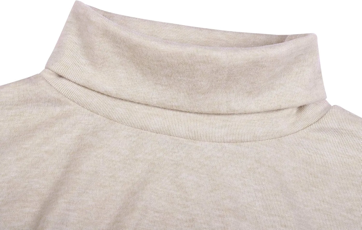 Poriff Men's Casual Slim Fit Basic Tops Knitted Lightweight Turtleneck Pullover Sweater