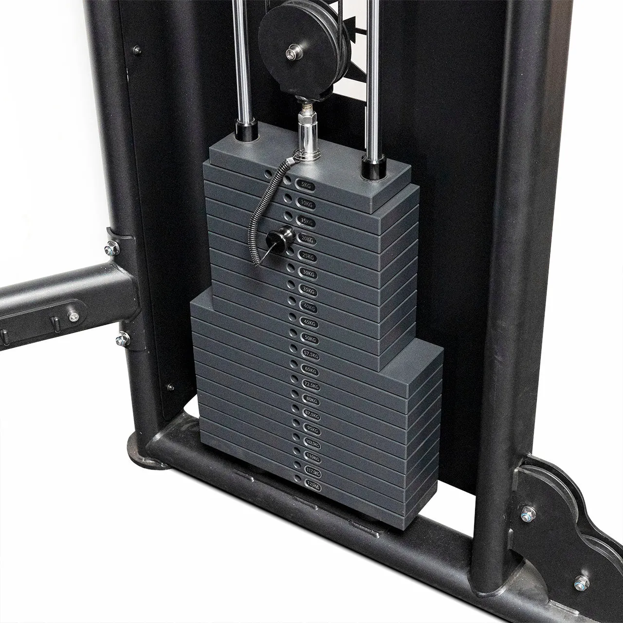 Primal Performance Series 125kg Pin-Select - Dual Adjustable Pulley (2 x 125kg Stacks)