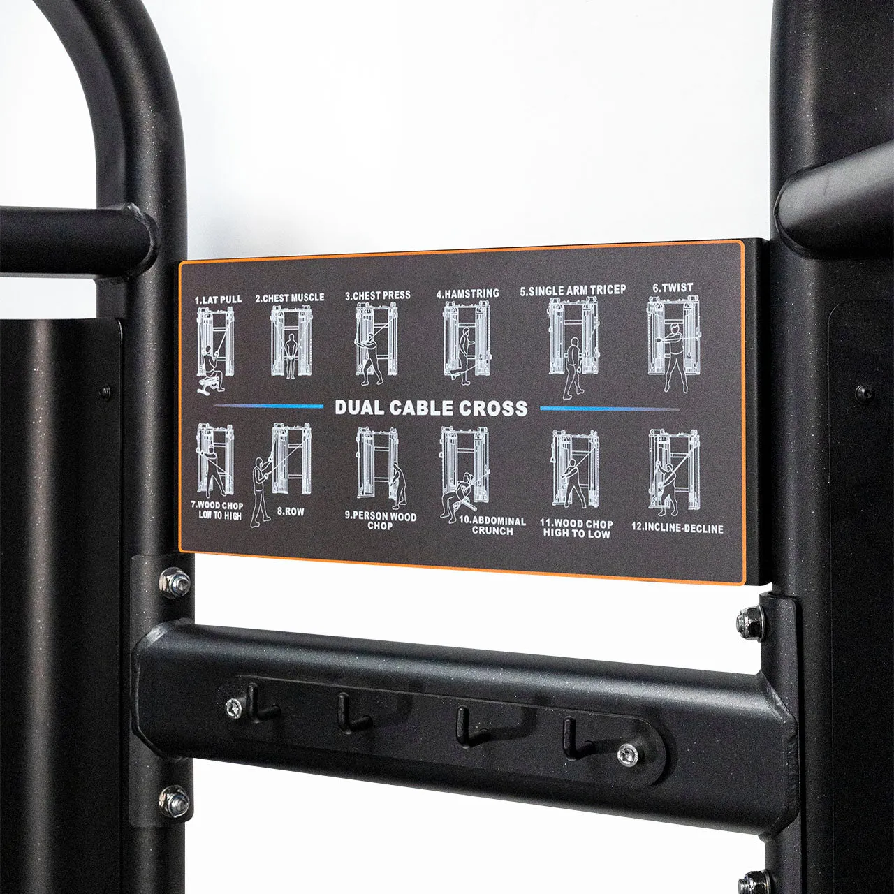 Primal Performance Series 125kg Pin-Select - Dual Adjustable Pulley (2 x 125kg Stacks)