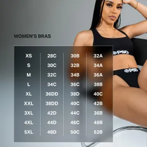 PSD Women's Mesh Triangle Bralette - Bralettes for Women with Adjustable Straps and Breathable Fabric