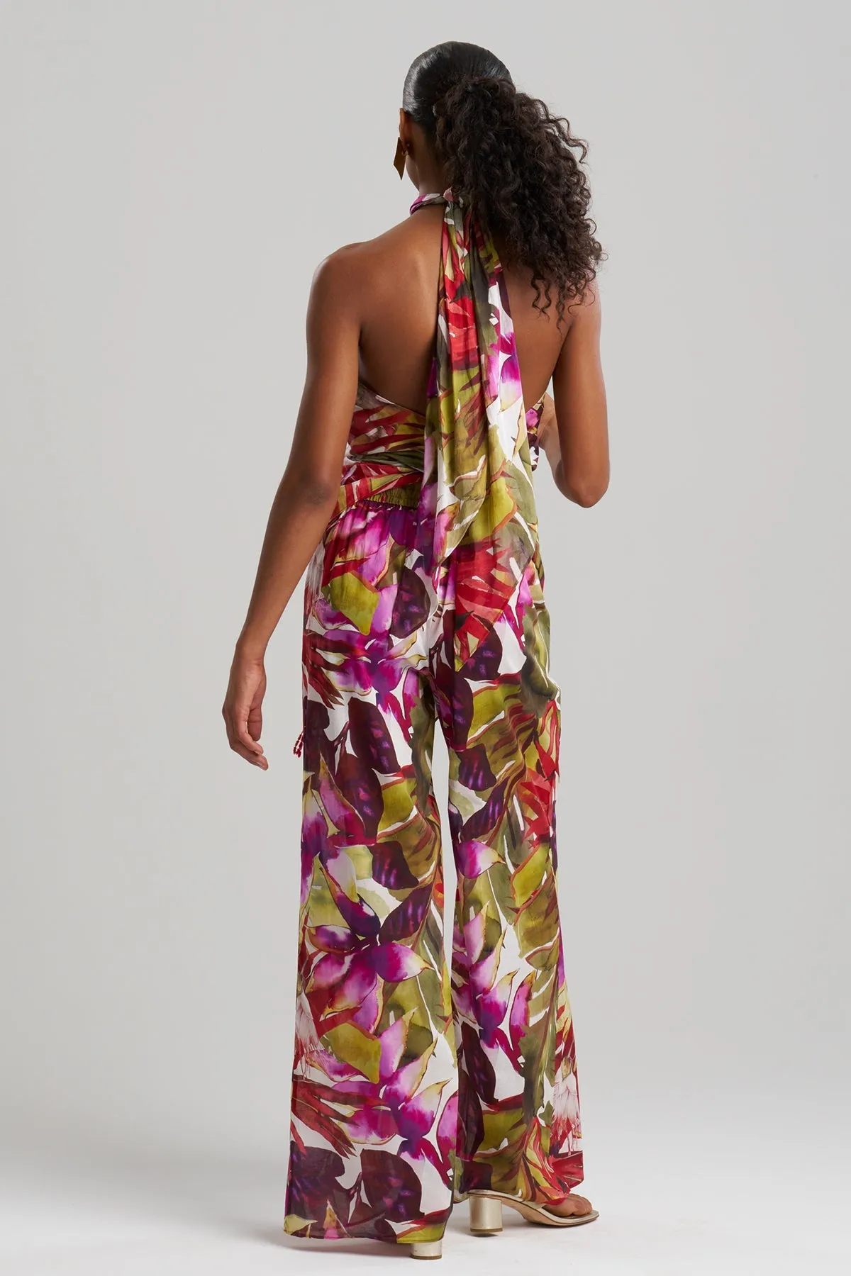 Rainforest Cotton Scarf Top