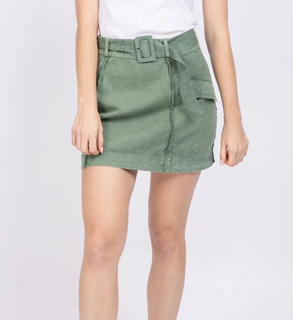 Ramy Brook Camilla Belted Mini Skirt