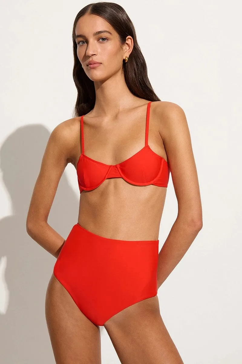 Reyes Bikini Bottoms Salsa - Final Sale