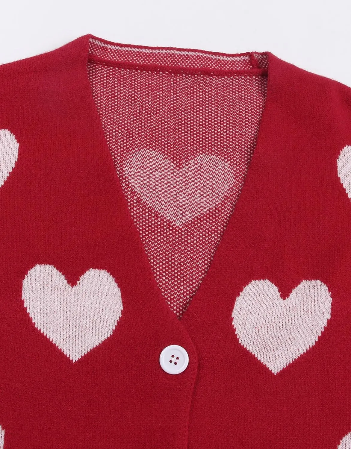 shermie Women's Button Down Cardigan Sweaters Long Sleeve Loose Casual Knit Pattern Outwear Cardigan