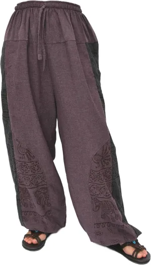 Siamrose Baggy Yoga Harem Pants Men Women Casual Lounge Trousers with 2 Pockets