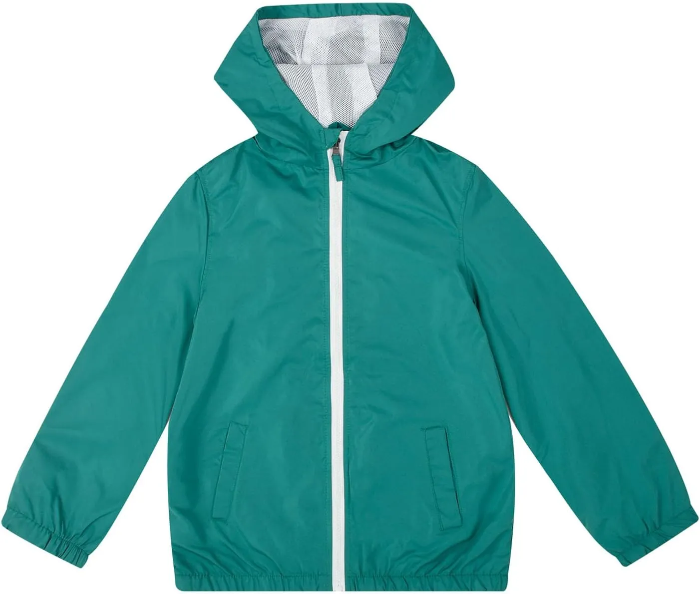 SNOW DREAMS Boys Waterproof Rain Jacket Windbreaker Lightweight Coat Kids Raincoat Outerwear