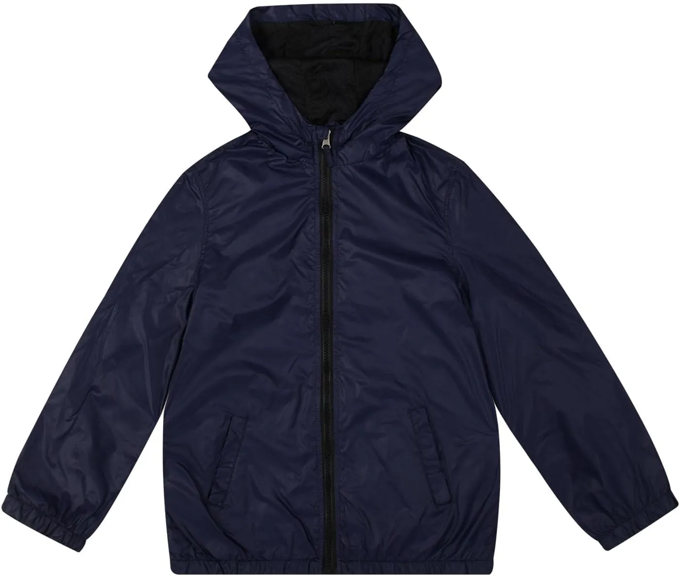 SNOW DREAMS Boys Waterproof Rain Jacket Windbreaker Lightweight Coat Kids Raincoat Outerwear