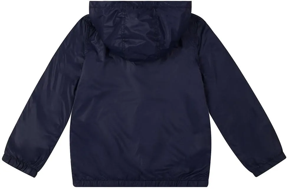 SNOW DREAMS Boys Waterproof Rain Jacket Windbreaker Lightweight Coat Kids Raincoat Outerwear