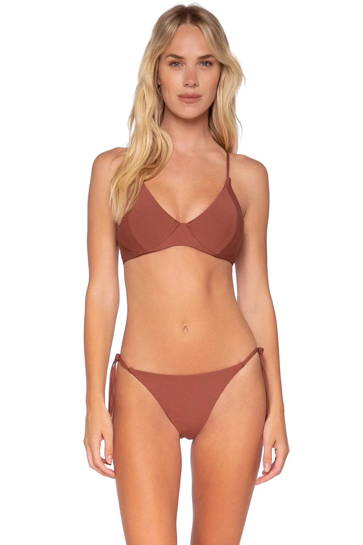 SWIM SYSTEMS CANYON CLAY MAYA UNDERWIRE TOP