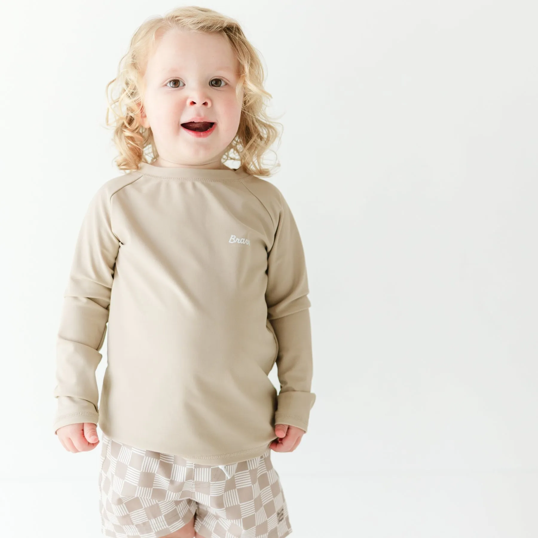 Taupe Rash Guard