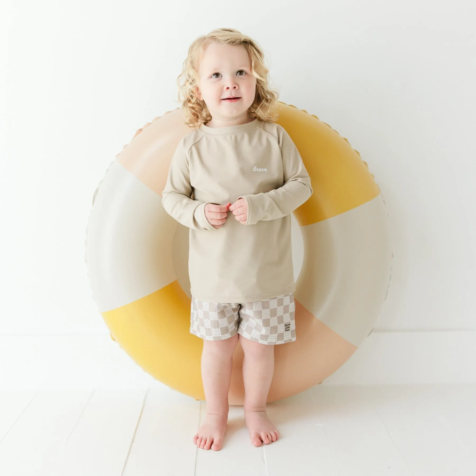 Taupe Rash Guard
