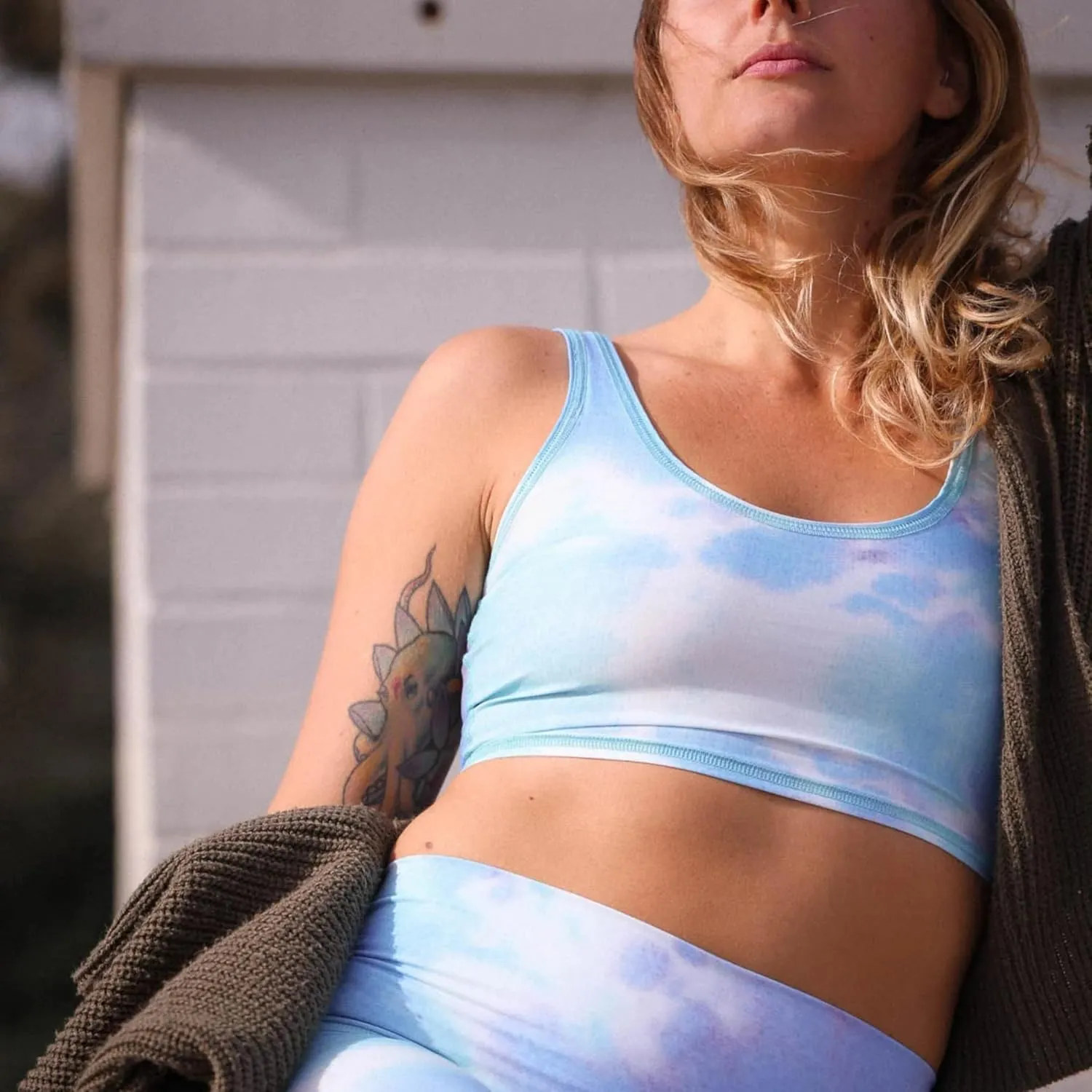 teeki Tank Tops for Women, USA Made from Sustainable Eco Luxury Fabric, Lightweight, Quick Dry, Bra Top