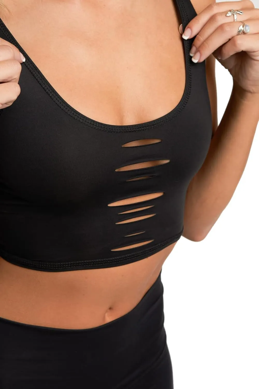 teeki Tank Tops for Women, USA Made from Sustainable Eco Luxury Fabric, Lightweight, Quick Dry, Bra Top