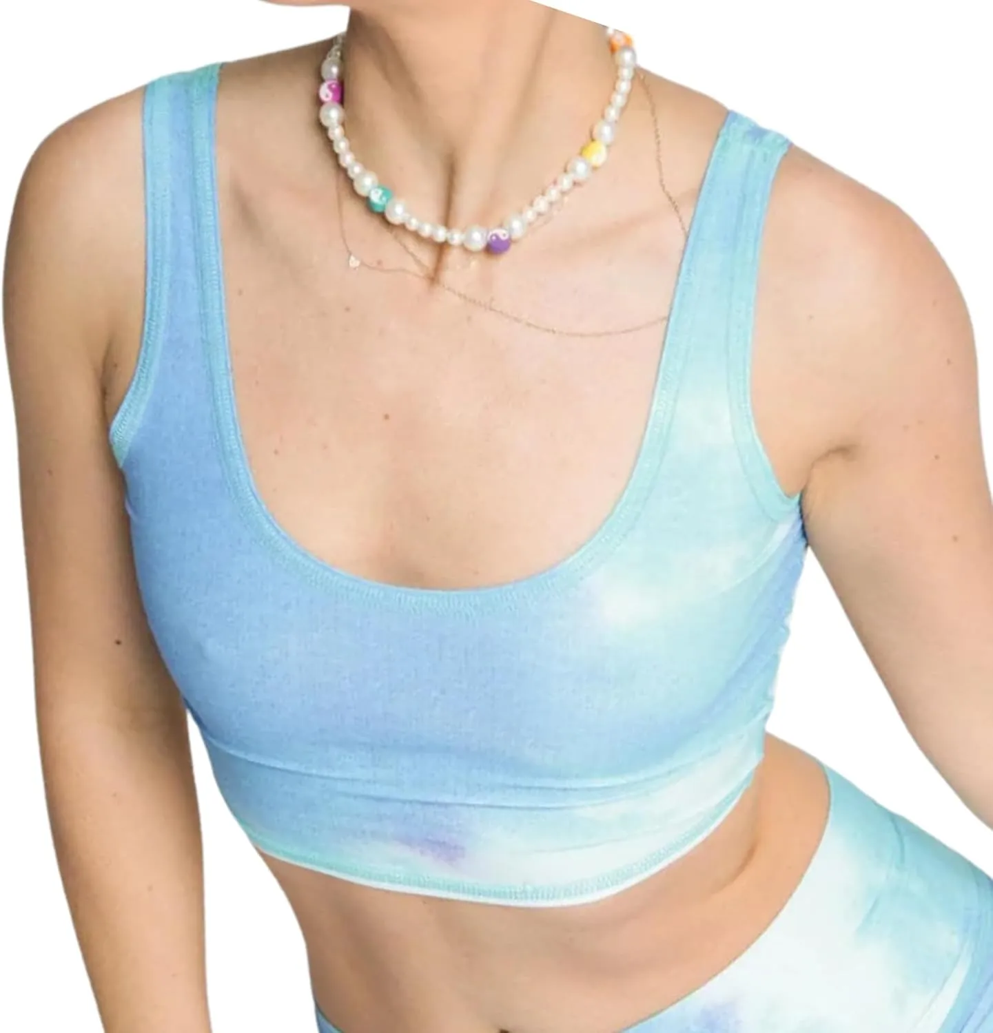 teeki Tank Tops for Women, USA Made from Sustainable Eco Luxury Fabric, Lightweight, Quick Dry, Bra Top