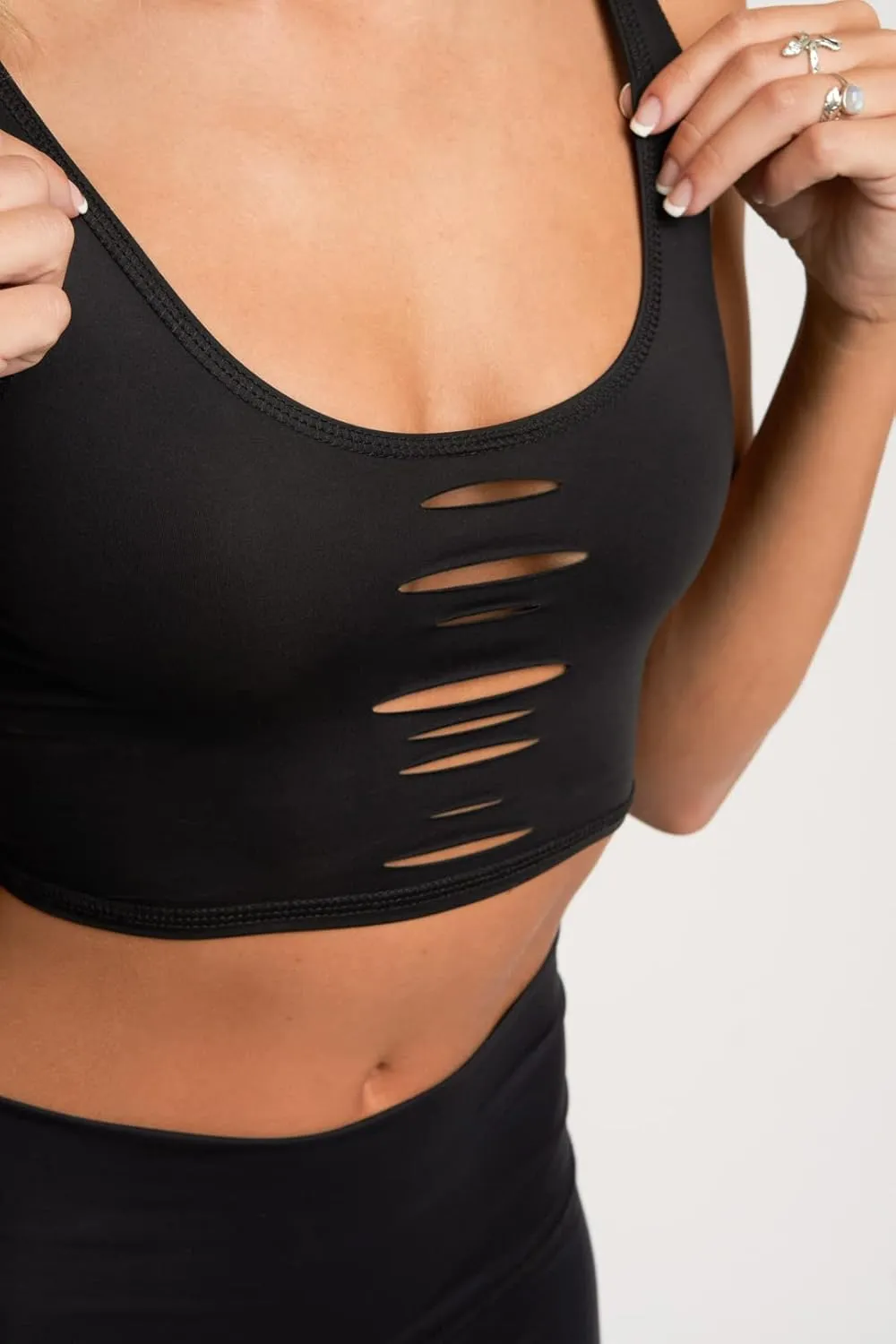 teeki Tank Tops for Women, USA Made from Sustainable Eco Luxury Fabric, Lightweight, Quick Dry, Bra Top