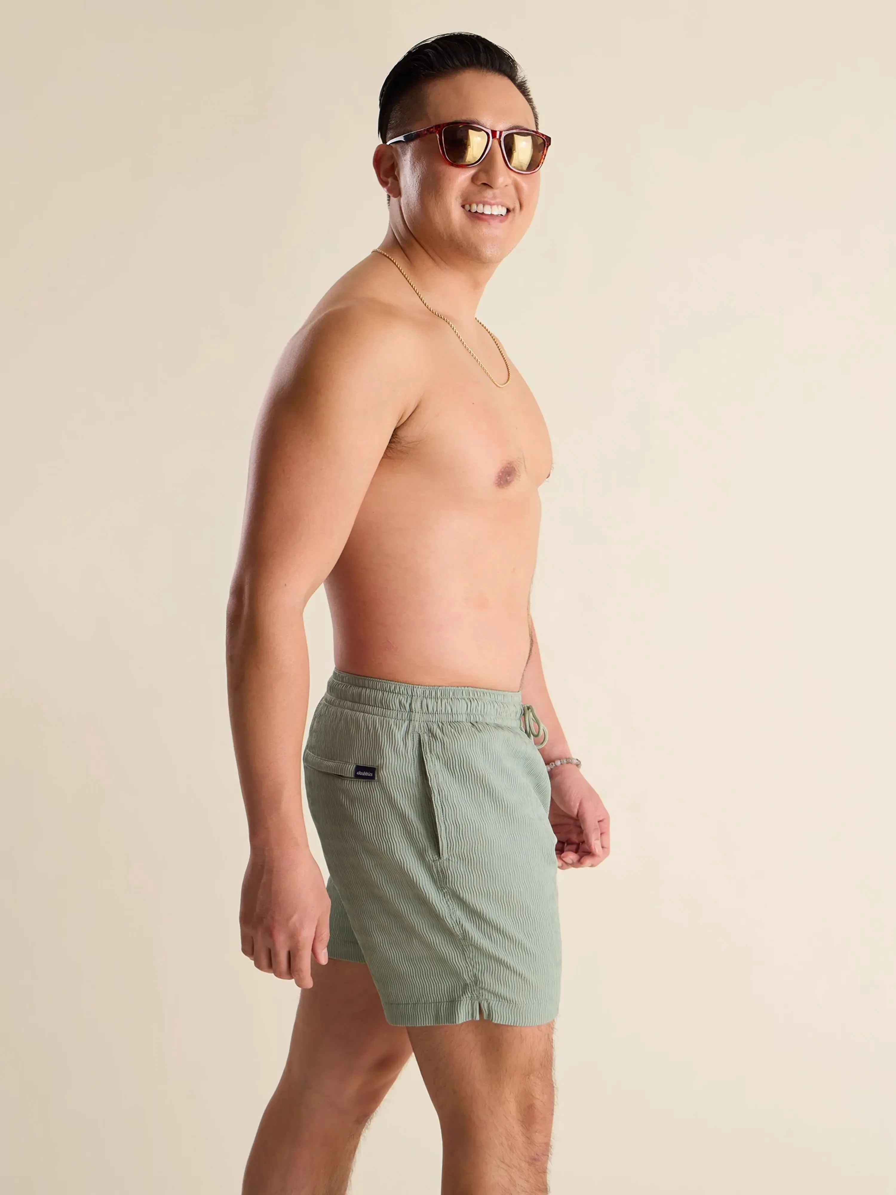 The In Fields 5.5" (Textured Lined Swim)