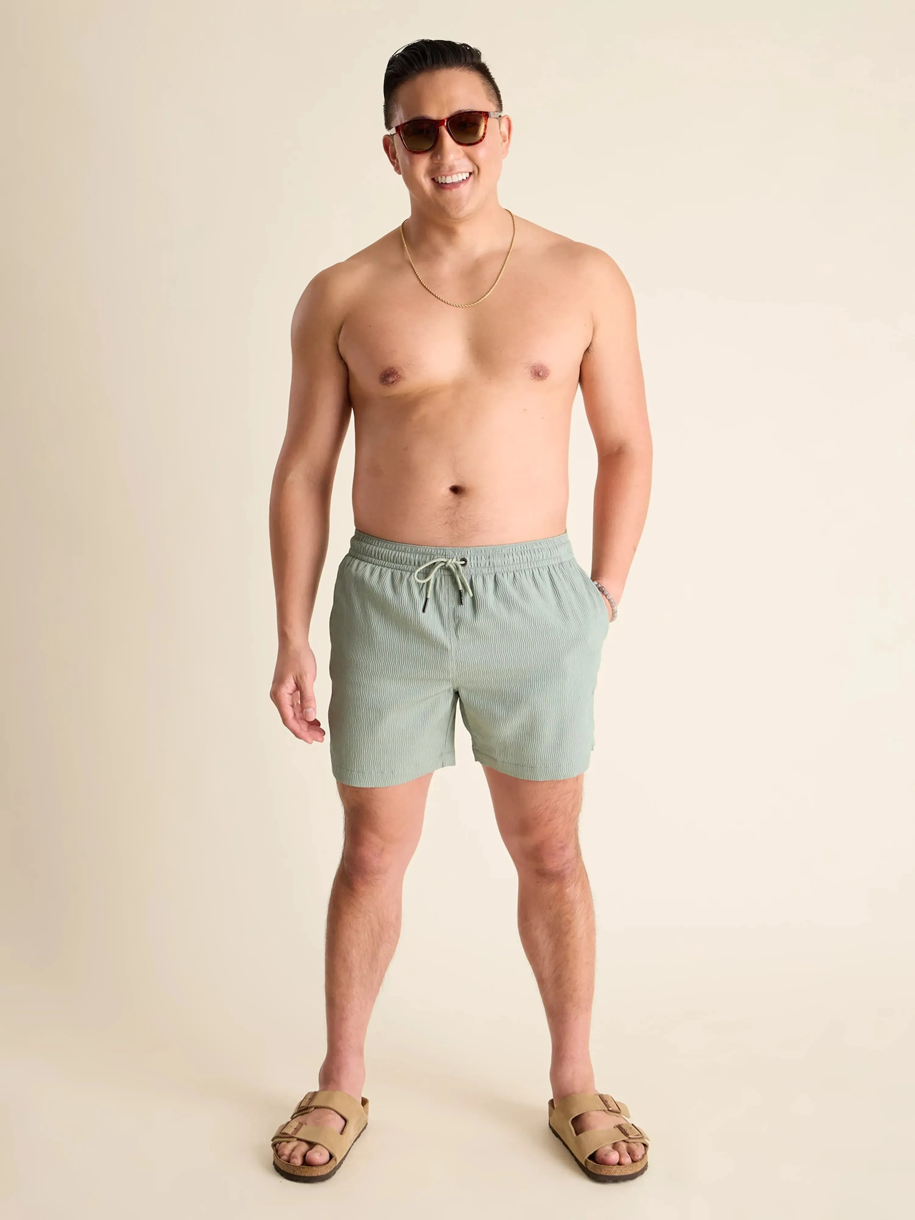 The In Fields 5.5" (Textured Lined Swim)