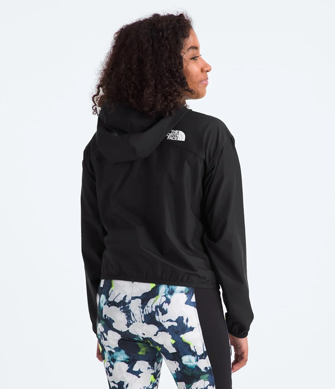 THE NORTH FACE Girls' Never Stop Hooded Windwall Jacket