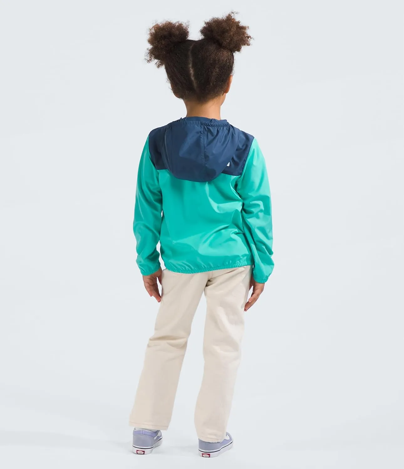 THE NORTH FACE Girls' Never Stop Hooded Windwall Jacket