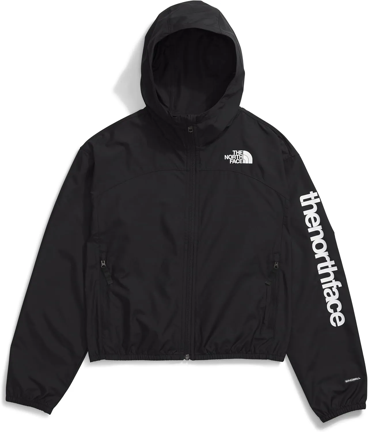 THE NORTH FACE Girls' Never Stop Hooded Windwall Jacket