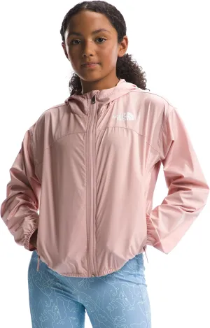 THE NORTH FACE Girls' Never Stop Hooded Windwall Jacket