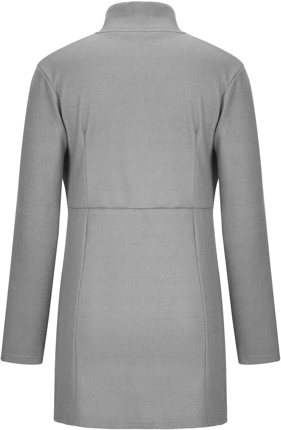 Trench Coats for Women, Elegant Classic Lapel Outerwear Casual Trench Overcoats Windbreaker Jackets with Pockets