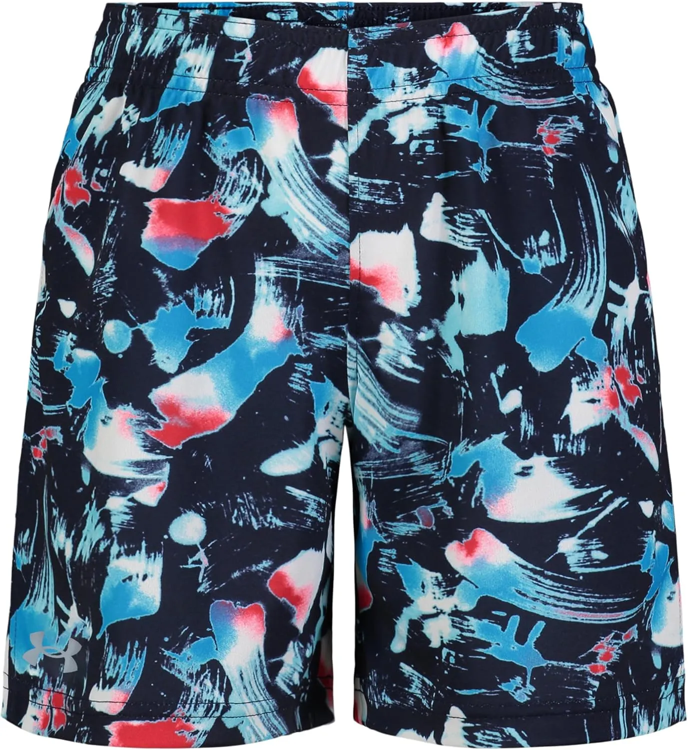 Under Armour Boys' Printed Boost Short, Elastic Waistband