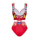 Vaya - Printed Sling Bikini Swimsuit Set