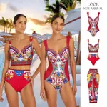 Vaya - Printed Sling Bikini Swimsuit Set