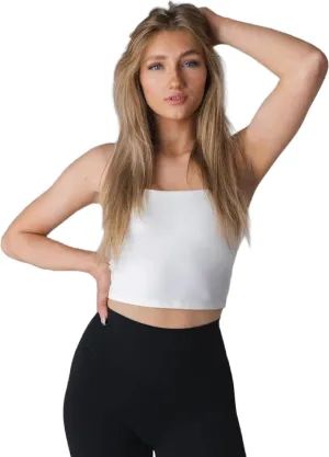 Vitality Cloud II Womens Scoop Tank  Athletic Workout Tank, Medium Compression, Breathable Fabric, Perfect for Yoga and Gym