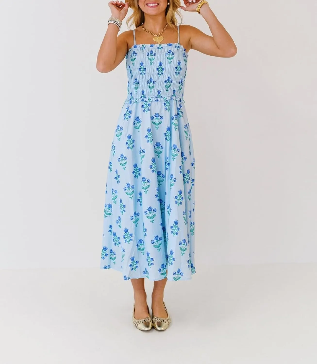 Women Boho Floral Long Dress Graffiti Backless Cami Dress Flowy Sleeveless Maxi Sundress Summer Holiday Beachwear
