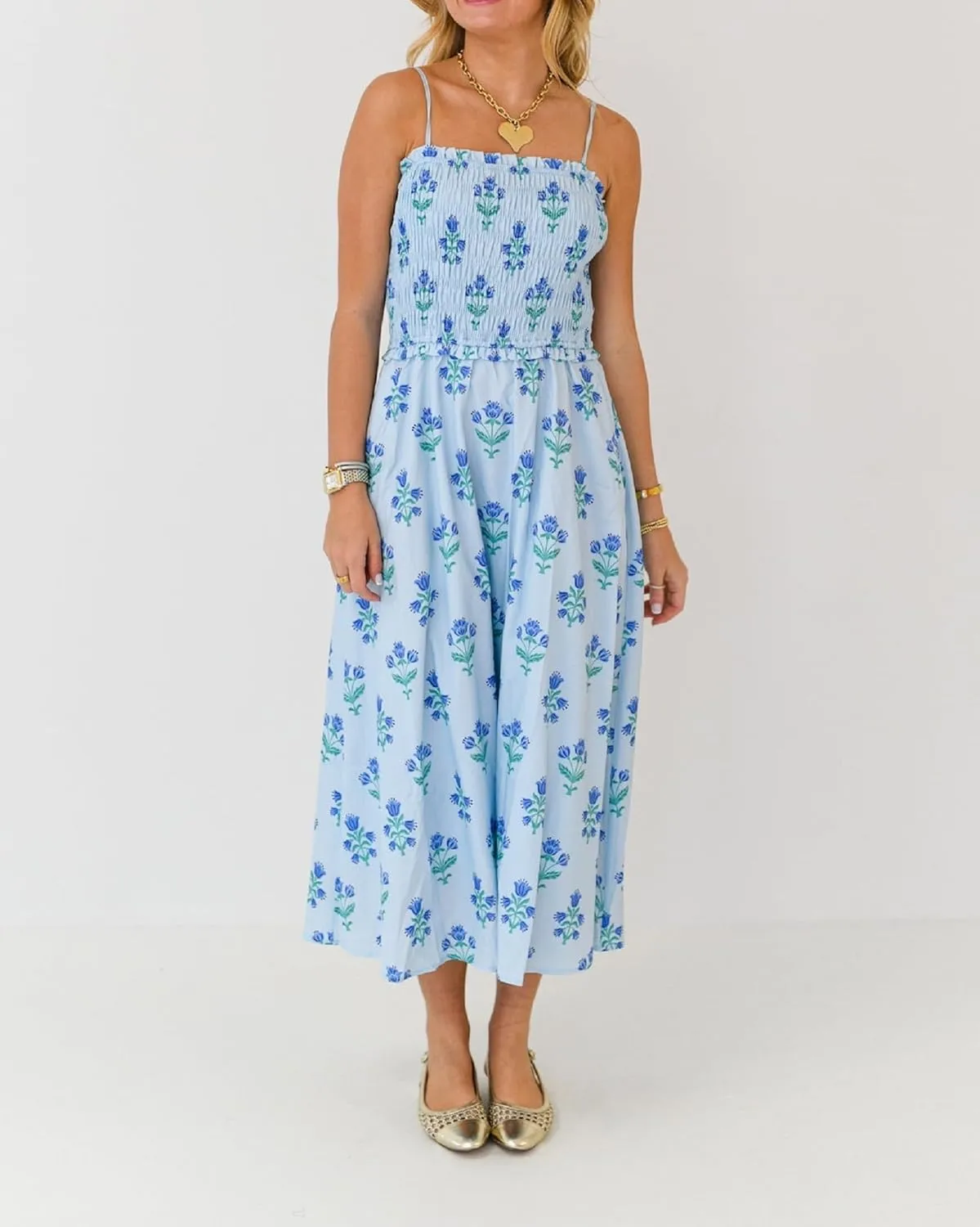 Women Boho Floral Long Dress Graffiti Backless Cami Dress Flowy Sleeveless Maxi Sundress Summer Holiday Beachwear