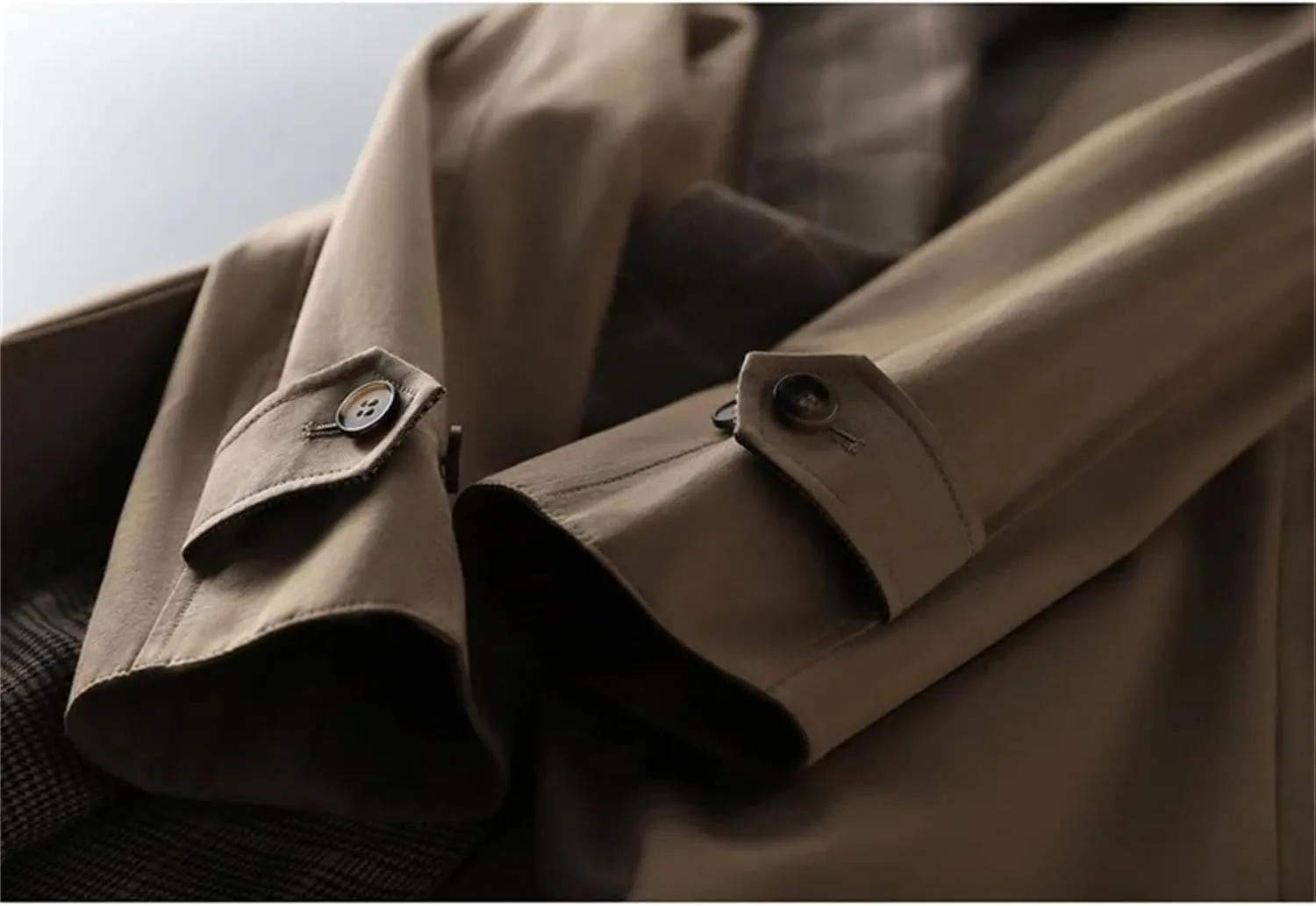 Women Spring Trench Coat Fashion Loose Single-Breasted All-Match Casual Windbreaker Jacket Female Outwear