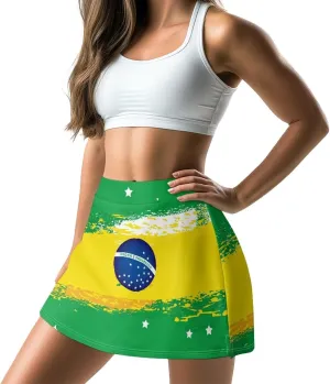 Women's Active Skort Lightweight Skirt for Running Tennis Golf