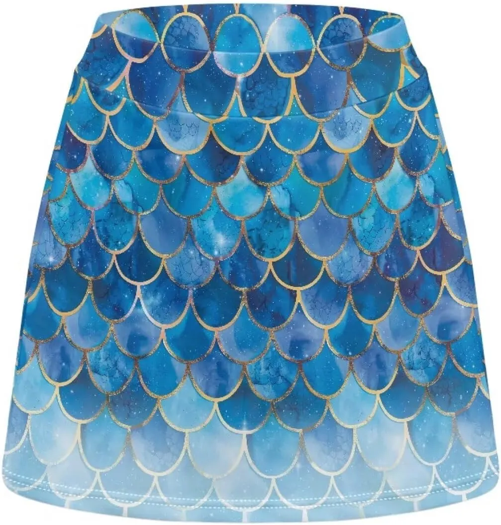 Women's Active Skort Lightweight Skirt for Running Tennis Golf